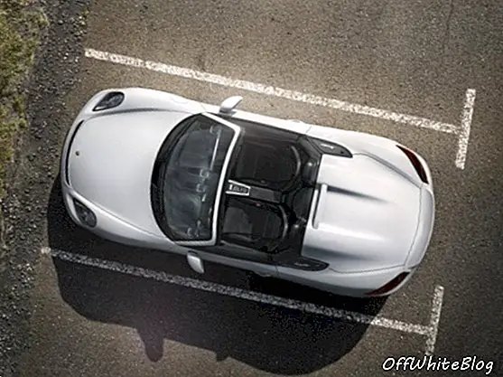 Porsche Boxster Spyder biały