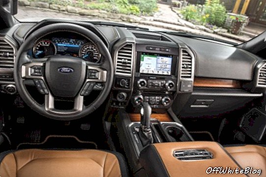2016 Ford F-150 Begrænset interiør