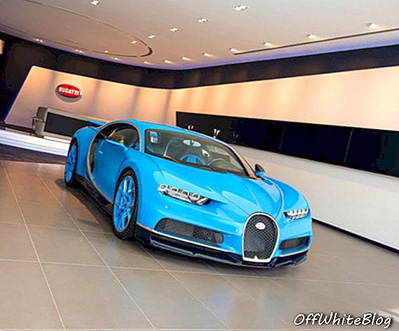 Бугатти отвара своју највећу свјетску луксузну салону хипер аутомобила у Дубаију, Уједињени Арапски Емирати