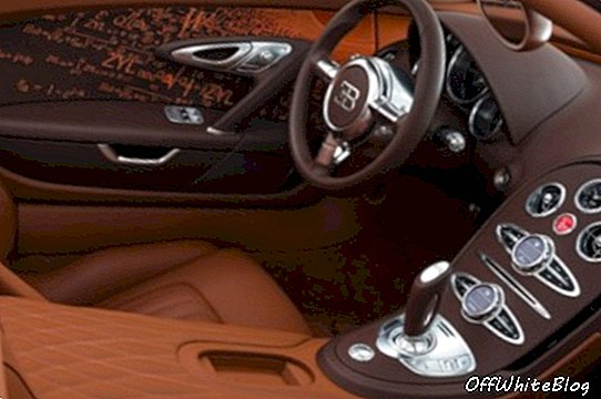 Nội thất Bugatti Veyron Grand Sport Venet