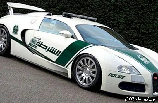 Polis Bugatti Veyron Dubai
