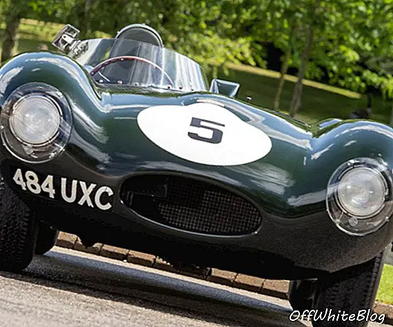 Der legendäre Jaguar D-Type von 1955 geht bei RM Sotheby's in Paris unter den Hammer