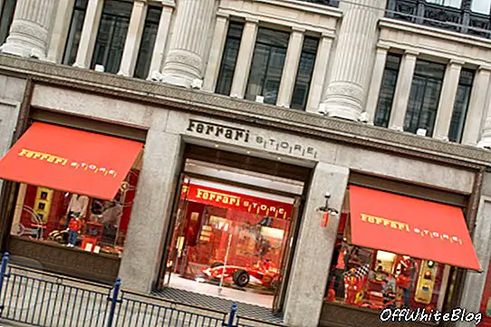 De eerste Ferrari Store wordt geopend in Londen