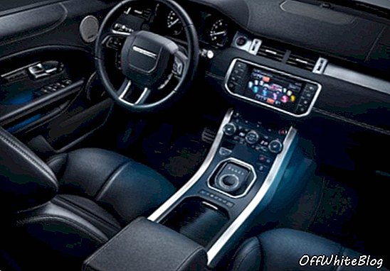 Wnętrze Range Rovera Evoque 2016