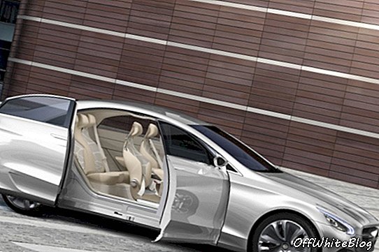 A Mercedes-Benz bemutatta a „tolóajtók” koncepcióját