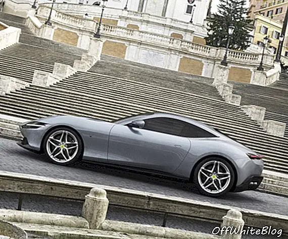 Ferrari afslører seneste Roma La Nuova Dolce Vita i Rom