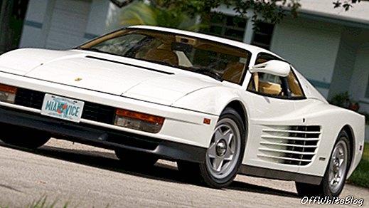 Ferrari de 'Miami Vice' será leiloada