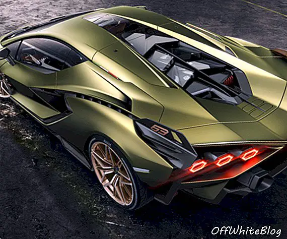 Hybrid Super Car Lamborghini Sián liefert unübertroffene Leistung