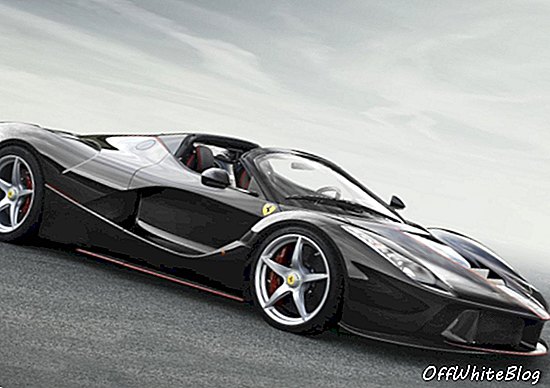 Pehme käivitus: Ferrari LaFerrari Spider teased