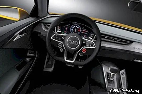Audi Sport Quattro concept interior
