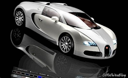Bugatti veyron ऑनलाइन विन्यासकर्ता