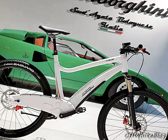 Поездка на потрясающем новом электронном велосипеде - от Lamborghini