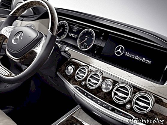Interior do Mercedes Benz S600
