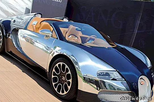„Bugatti Veyron Grand Sport“ dainavo „Bleu“