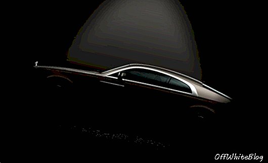 Rolls Royce Wraith: Prvý oficiálny obrázok