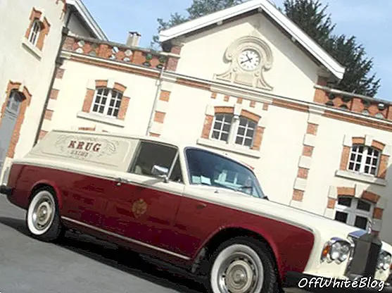 The Rolls Royce -viininjakeluauto