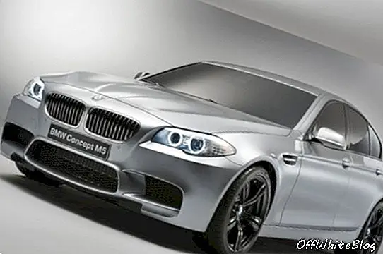 تم طرح سيارة BMW Concept M5 لأول مرة في شنغهاي