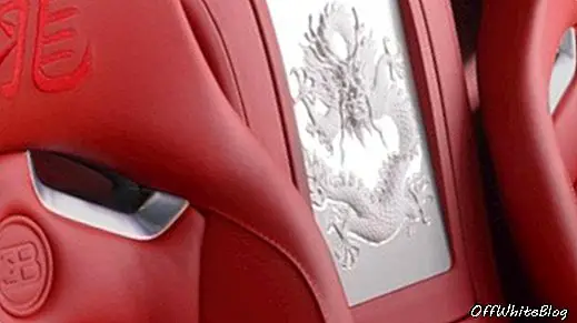 Intérieur de la Bugatti Veyron Grand Sport Wei Long Edition
