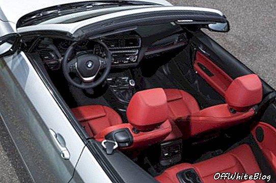 BMW radu 2 Cabrio interiér