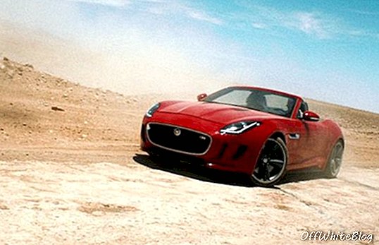 Jaguar har F-Type i kortfilm 'Desire'