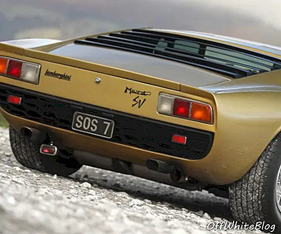 Väljapaistev 1971. aasta Lamborghini Miura P400 SV Speciale on oksjonil