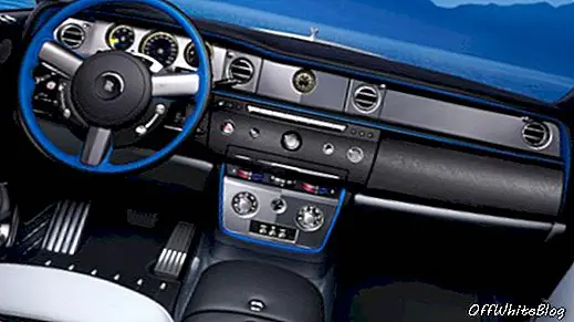 Rolls Royce Phantom Drophead Coupe Waterspeed belső tér