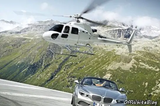 BMW Zagato Roadster helikopteri