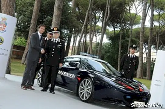 Lotus Evora S Italiaanse Carabinieri