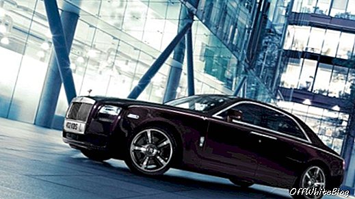 Rolls-Royce kondigt limited edition Ghost aan