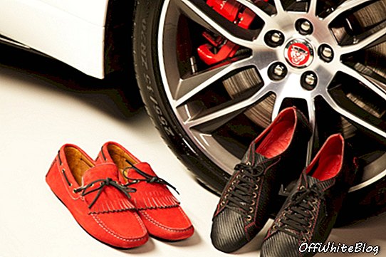 Jaguar dezvăluie pantofii de conducere „inspirați de tip F”