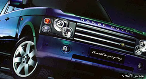 Range Rover selvbiografi brochureomslag