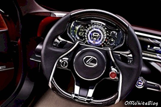 „Lexus LF-LC Concept“ interjeras