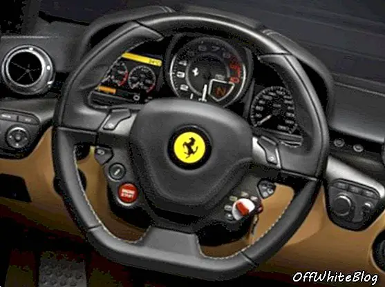 Ferrari F12 Berlinetta à l'intérieur
