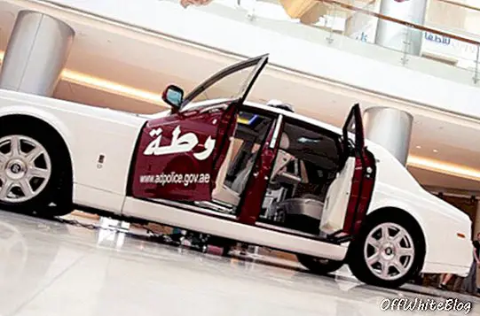 Polícia de Abu Dhabi Rolls Royce