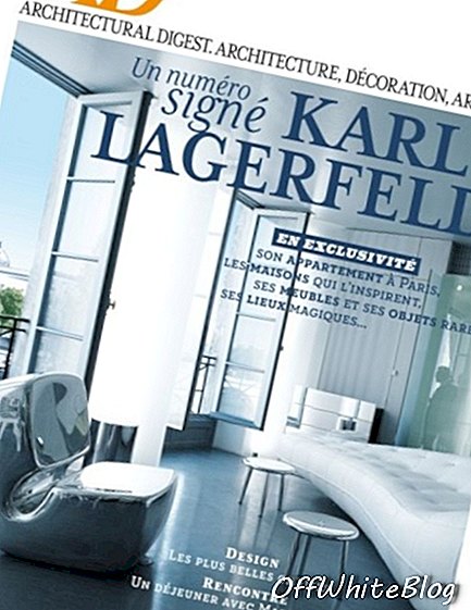 Karl Lagerfeldin arkkitehtonisen lehden numero