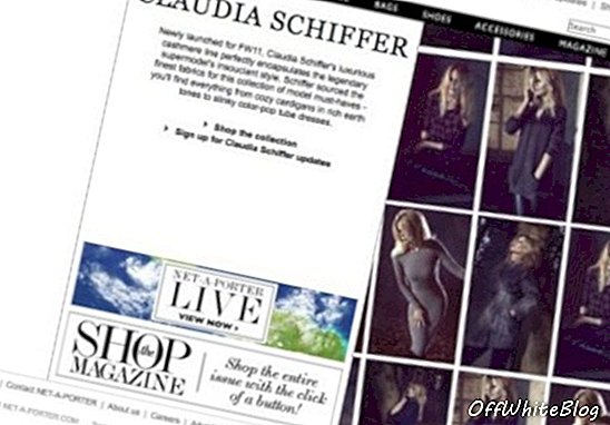 Claudia Schiffer kaşmir koleksiyonu