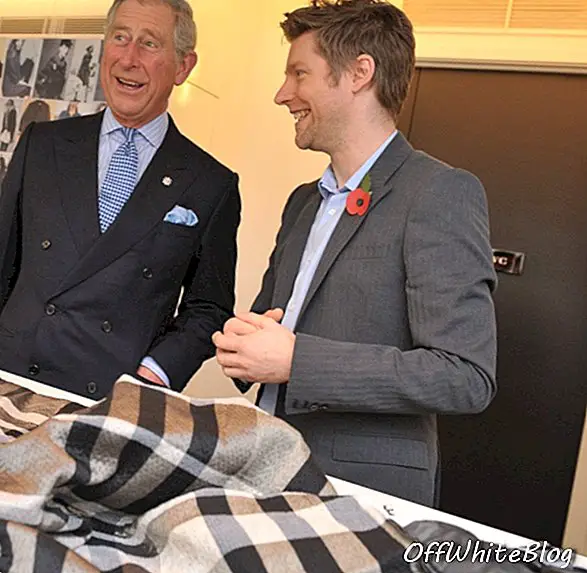 Prince Charles apre Burberry