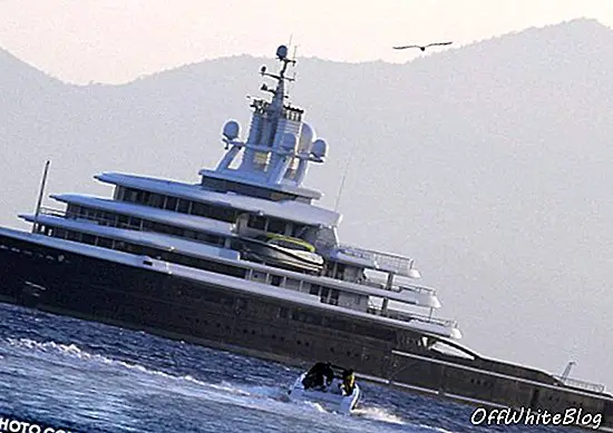 Madonna på Roman Abramovichs yacht