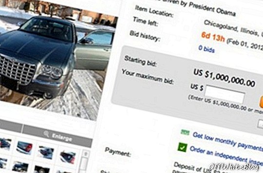 Obama Chrysler Ebay