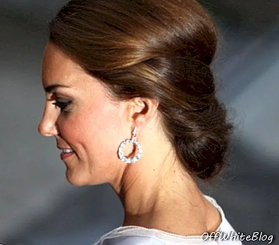 Boucles d'oreilles duchesse Kate Middleton Kiki McDonough