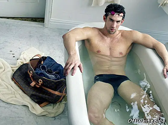Michael Phelps Louis Vuittonille