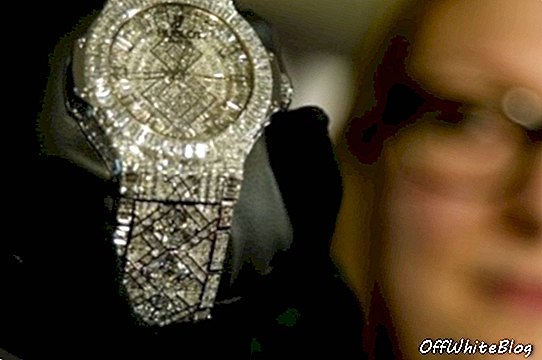 हुबोट 5-मिलियन-डॉलर की घड़ी