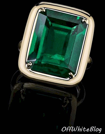 Το στυλ του Jolie Tablet Emerald Ring