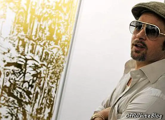 Bradas Pittas „Art Basel“ išleidžia milijoną dolerių