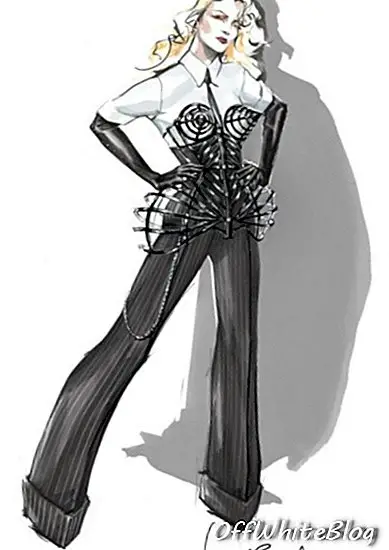 Jean Paul Gaultier κοστούμι Madonna MDNA περιοδεία