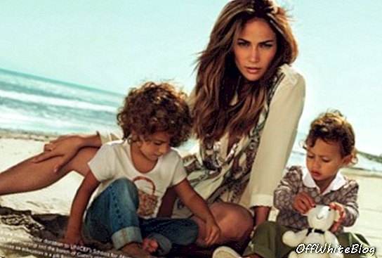 Cặp song sinh của Jennifer Lopez Xuất hiện trong quảng cáo cho Gucci