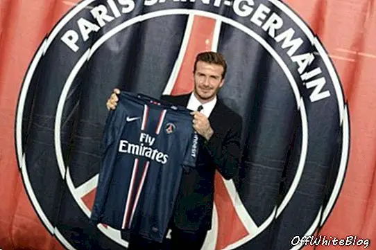 Davidas Beckhamas Paryžius Saint Germain