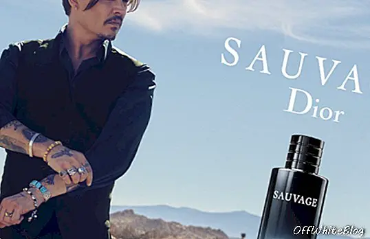 Johnny Depp pro Dior Sauvage
