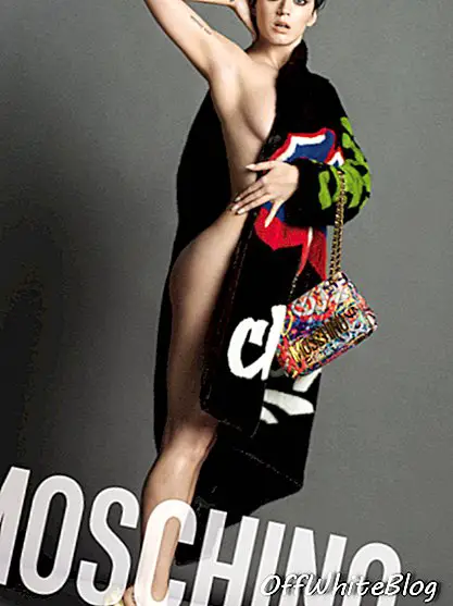 Katy Perry dostaje nago za reklamę Moschino