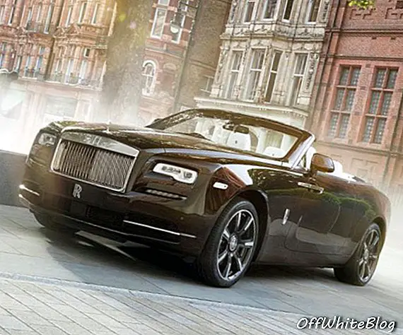 Jednorázový model Rolls Royce „edice Dawn Mayfair“ představený v Londýně
